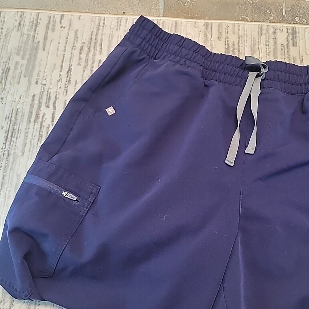 FIGS Women's High Waisted Zamora Scrub Pant Size XXL NAVY BLUE